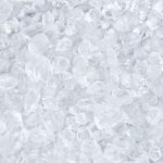 crushed ice background or texture